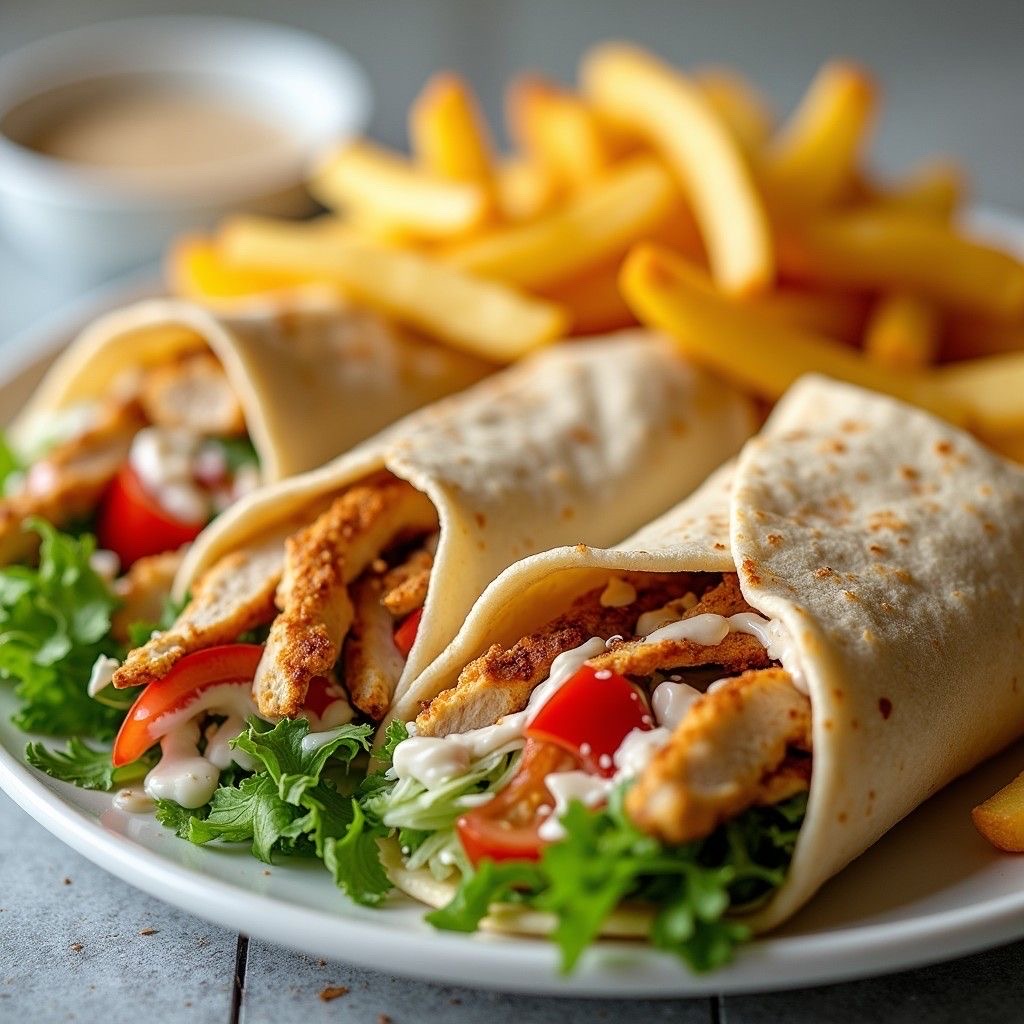 CHIKEN FAJITA WRAP